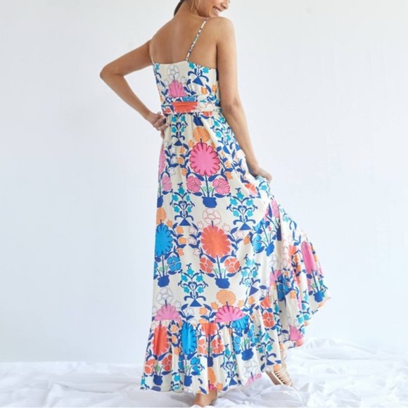 NWOT Anthropologie Plenty by Tracy Reese Poppies Maxi Dress - Size XSP - Picture 3 of 16